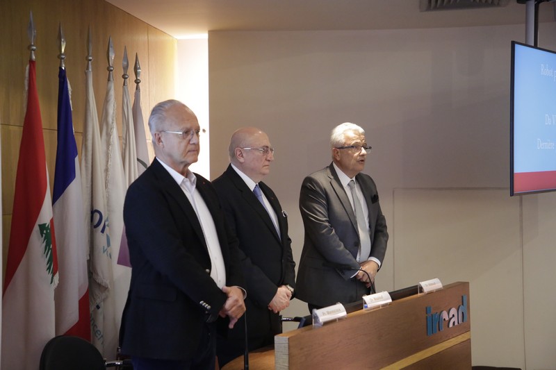 IRCAD Lebanon contributes to the international development of the medical robotics